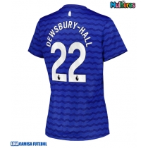 Camisa de Futebol Everton Kiernan Dewsbury-Hall #22 Equipamento Principal Mulheres 2025-26 Manga Curta